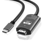 Adaptateur type c usb - c - câble hdmi 4k mhl 200cm, jl2747 Adaptateur type c usb - c - câble hdmi 4k mhl 200cm, jl2747
