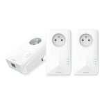 Adaptateur cpl - kit3prises - 1000 mbits / s - ethernet