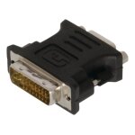Adaptateur dvi vers vga à connecteur dvi - i 24 + 5 broches mâle vers vga femelle Adaptateur dvi vers vga à connecteur dvi - i 24 + 5 broches mâle vers vga femelle