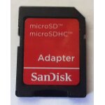 Adaptateur micro sd micro sdhc vers sd sandish