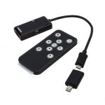 Adaptateur micro usb to hdmi hdtv adapter + remote control for samsung galaxy s5 - sony