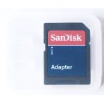 Adaptateur sandisk pour carte m�moire micro sd
