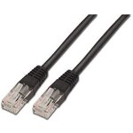 Aisens - cble rseau patch cord rj45 cat. 6 utp awg24, noir, 3. 0m