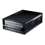 Antec isk300 - 65 - sff - mini itx - adaptateur secteur 65 watt - noir - usb / audio / e - sata