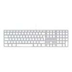Apple keyboard with numeric keypad - clavier - usb - franais