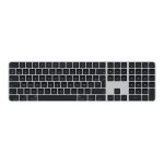 Apple magic keyboard with touch id and numeric keypad - clavier - sans fil - bluetooth - azerty - franais ...