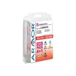 Armor b10177r1 - pack de 4 - noir, jaune, cyan, magenta - compatible - cartouche d'encre (alternative ...