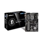 Asrock h110 pro btc + - carte - mre - atx - lga1151 socket - h110 chipset - usb 3. 0 - gigabit lan - ...
