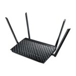 Asus dsl - ac55u - routeur sans fil - modem adsl - commutateur 4 ports - 1gbe - ports wan : 2 - wi - ...