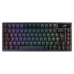 Asus rog azoth clavier gaming usb + rf wireless + bluetooth qwerty italien noir