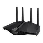 Asus rt - ax82u - routeur sans fil commutateur 4 ports - 1gbe - wi - fi 6 - bi - bande