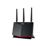 Asus rt - ax86u - routeur sans fil commutateur 4 ports - 1gbe, 2. 5gbe - ports wan : 2 - wi - fi 6 - ... Asus rt - ax86u - routeur sans fil commutateur 4 ports - 1gbe, 2. 5gbe - ports wan : 2 - wi - fi 6 - ...