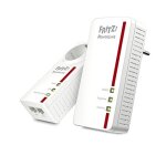 Avm fritz!powerline 1260e - wlan set - pont - gige, homeplug av (hpav) 2. 0, ieee 1901 - 802. 11a / b ...