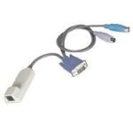 Avocent module d'interface serveur - rallonge kvm - rj - 45 / mini - din 6 broches (style ps / 2), 15 ...