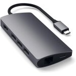 Baertmy - adaptateur multiport usb - c v2 - 4k hdmi (60hz), charge usb - c 60w, gbe, lecteurs de carte ...
