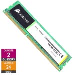 Barrette m�moire 2go ram ddr3 corsair vs2gb1333d3 dimm pc3 - 10600u 1333mhz 1rx8
