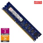 Barrette mémoire 2go ram ddr3 hynix hmt125u7tfr8c - h9 pc3 - 10600e 1333mhz 2rx8 Barrette mémoire 2go ram ddr3 hynix hmt125u7tfr8c - h9 pc3 - 10600e 1333mhz 2rx8
