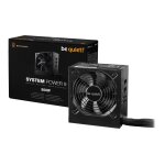 Be quiet! system power 9 500w cm - alimentation pc - atx12v 2. 51 - 80 plus bronze - ca 200 - 240 v - ...