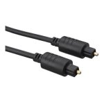 Bigben interactive - c�ble audio num�rique (optique) - toslink m�le pour toslink m�le - 2 m - fibre optique ...