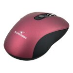 Bluestork metal - souris - 6 boutons - sans fil - r�cepteur sans fil usb - m�tal violet