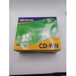 Boite de 5 cd rw memorex