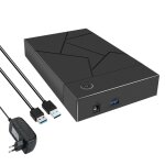 Botier de disque dur de 3, 5 pouces usb 3. 0 vers sata botier de disque dur botier ssd botier de ...