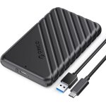 Bo�tier disque dur externe orico 2. 5 ; usb - c 3. 1 (ssd / hdd, uasp, sans outil)