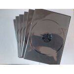 Boitiers pour dvd noir - pack de 6