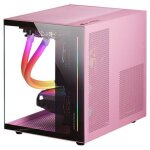 Boitier pc mini tour micro atx mars gaming mc - view avec panneaux vitrés - rose Boitier pc mini tour micro atx mars gaming mc - view avec panneaux vitrés - rose