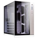 Boitier pc moyen tour e - atx lian - li pc - o11 dynamic avec panneaux vitr�s - blanc