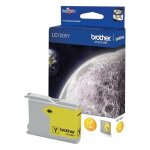 Brother lc1000y - jaune - original - cartouche d'encre - pour brother dcp - 330, 350, 353, 357, 560, ...