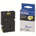 Brother - noir, jaune - rouleau (0, 9 cm x 8 m) 1 cassette(s) ruban lamin� - pour p - touch pt - 2000, ...