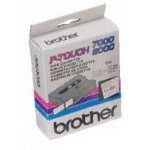 Brother - noir, blanc - rouleau (0, 9 cm x 15, 2 m) 1 cassette(s) ruban lamin� - pour p - touch pt - ...