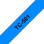 Brother - noir, bleu - rouleau (1, 2 cm x 7, 7 m) 1 unit�s bande imprimante - pour p - touch pt - 15, ...