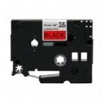 Brother tz441 - noir sur rouge - rouleau (1. 8 cm x 8 m) bande imprimante - pour p - touch pt - 1400, ...