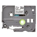 Brother tze - 131 - adhsif standard - noir sur transparent - rouleau (1, 2 cm x 8 m) 1 cassette(s) ruban ...