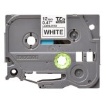 Brother tze - 231 - adhsif standard - noir sur blanc - rouleau (1, 2 cm x 8 m) 1 cassette(s) ruban lamin ...