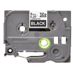 Brother tze - 325 - adh�sif standard - blanc sur noir - rouleau (0, 9 cm x 8 m) 1 cassette(s) ruban lamin� ...