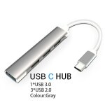 Type c hub grey onvian hub usb 4 ports usb 3. 0 moyeu type c répartiteur usb hub usb tf lecteur de carte ... Type c hub grey onvian hub usb 4 ports usb 3. 0 moyeu type c répartiteur usb hub usb tf lecteur de carte ...