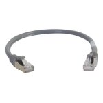 C2g 100ft cat5e snagless shielded (stp) ethernet network patch cable - gray - cordon de raccordement ...