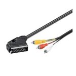 Cble adaptateur audio / vido pritel vers 3xrca, 2. 0m cd50364