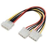 Cble adaptateur doubleur molex 4 - pin dell foxconn 42944 042944 14cm