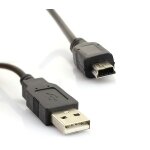 C�ble adaptateur usb m�le 2. 0 vers mini usb - 5 pins m�le
