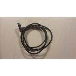 Cble d'antenne coaxial 100 hz  connecteur coaxial mle vers coaxial femelle 1, 50 m noir
