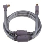 Câble d'antenne coaxial de 9, 5 mm rf fly câble numérique tv mâle vers m câble gris Câble d'antenne coaxial de 9, 5 mm rf fly câble numérique tv mâle vers m câble gris