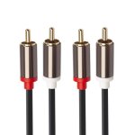 C�ble audio m�le vers m�le 2rca vers 2 rca, pour amplificateur dvd de cin�ma maison, c�ble rca de 1m ...