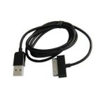 Cable data et charge usb noir pour apple ipad iphone