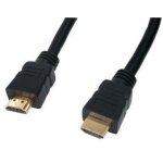 Cable fiche hdmi male et fiche hdmi male compatible full hd 1080p - plaqu�s or - 1m50 garanti � vie * ...