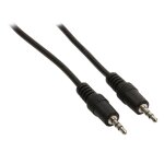 Cable prise jack 3, 5mm male vers male 1, 5m