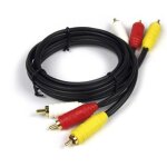 Cable rca multimedia 3 voies - 1m